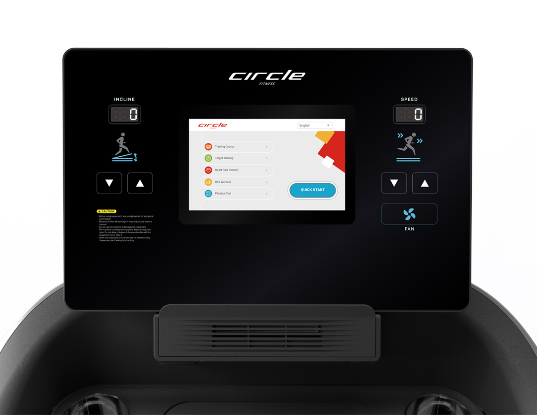 Circle Fitness 10" Smart Touchscreen Console